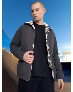 Легкая куртка двусторонняя мужская, Серый Protest