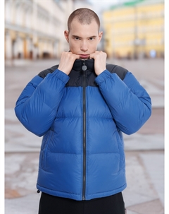 Пуховик мужской, Голубой 361