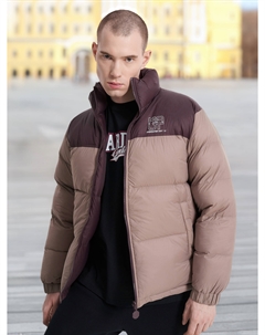 Пуховик мужской, Коричневый 361