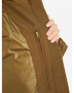 Пуховик женский Halla, Коричневый Luhta