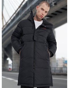 Пуховик мужской, Черный Termit
