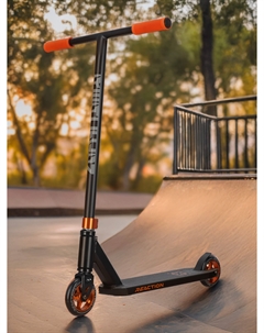 Cамокат Stunt 2.1, 110 мм, Черный Reaction