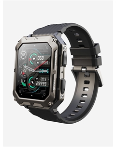 Смарт-часы BRSC20PROBB с шагомером, мониторингом сна, тонометром, Черный Bandrate smart