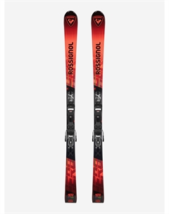 Горные лыжи детские Hero JR Multi Event + крепления XPJR7, Красный Rossignol