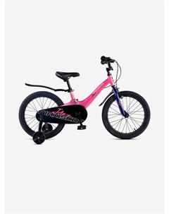 Велосипед детский JAZZ Pro 18'', розовый сапфир, 2025, Розовый Maxiscoo