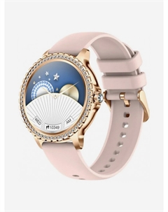 Умные часы CMSI58GP с фитнес-трекером, таймером, мониторингом сна, Розовый Checkme smart