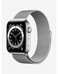 Смарт-часы BRSX77SSWB с секундомером, счетчиком калорий, тонометром, Серебряный Bandrate smart