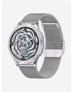 Смарт-часы CMSAK53SS2 с секундомером, измерением артериального давления и кислорода в крови, мониторингом сна, Серебряный Checkme smart