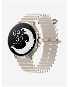 Смарт-часы BRSLC306SGR с тонометром, шагомером, мониторингом сна, Белый Bandrate smart