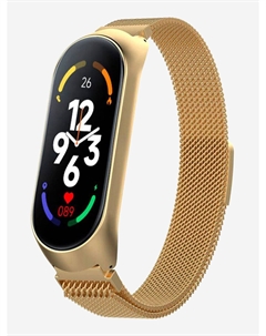 Смарт-часы BRSM777BGWB с мониторингом сна, счетчиком калорий, тонометром, Золотой Bandrate smart