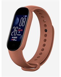 Смарт-часы BRSM555BBR с мониторингом сна, будильником, тонометром, Коричневый Bandrate smart