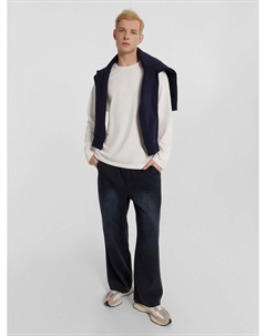 Джинсы мужские синие с эффектом состаривания Mark formelle