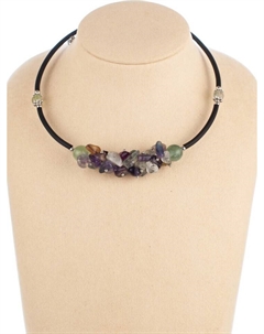 Колье Бусики-колечки