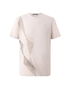 Хлопковая футболка Corneliani