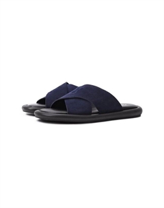 Замшевые шлепанцы Portofino Bogner