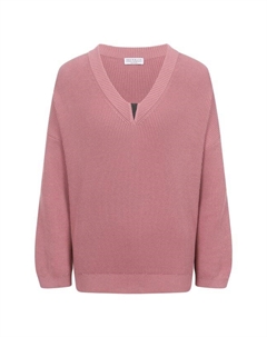 Хлопковый пуловер Brunello cucinelli