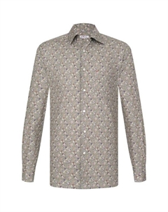 Хлопковая рубашка Kiton