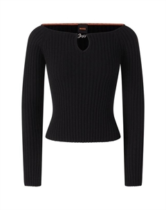 Пуловер из вискозы Boss orange