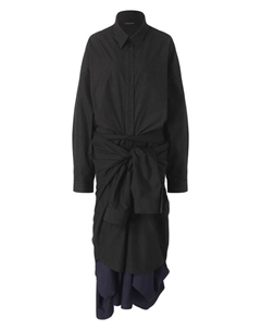 Хлопковое платье Balenciaga