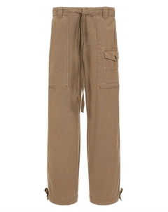 Хлопковые брюки Moschino