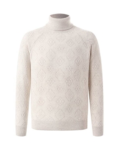 Свитер из шерсти и хлопка Brunello cucinelli