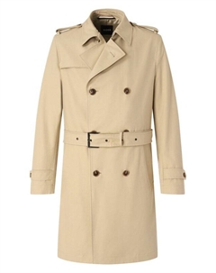 Тренч из лиоцелла и хлопка Boss