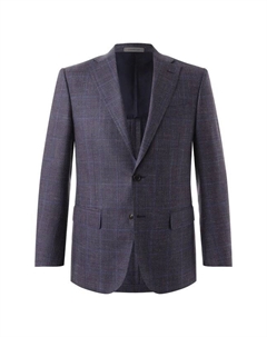 Пиджак из шерсти и шелка Corneliani