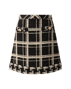 Твидовая юбка Valentino