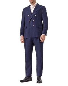 Льняной костюм Brunello cucinelli