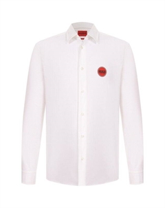 Хлопковая рубашка Hugo