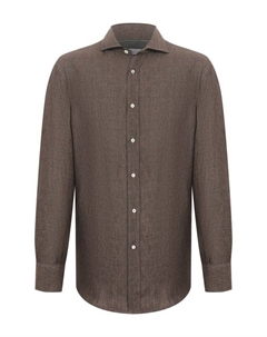 Льняная рубашка Brunello cucinelli