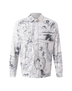 Хлопковая рубашка Dom rebel