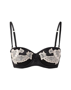 Шелковый бюстгальтер-балконет C.alla