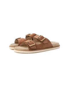 Замшевые шлепанцы Urban Brunello cucinelli