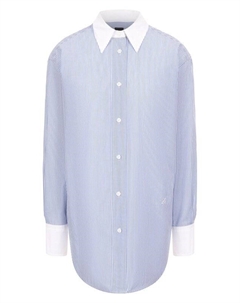 Хлопковая рубашка Boss