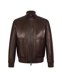 Кожаный бомбер Mvst