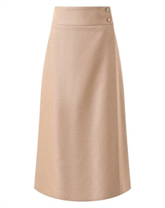 Юбка из шерсти и шелка Agnona