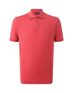 Поло из шелка и хлопка Paul & shark