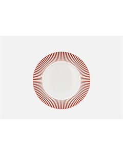 Тарелка обеденная Teatro, красная, 27 см 27 см Apollo