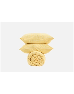 Комплект постельного белья Melange Grandma Check, евро евро мл Morфeus