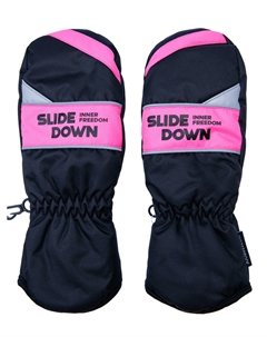 Варежки текстильные для девочек Playtoday tween