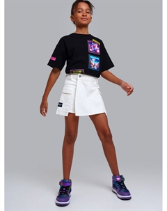 Юбка-шорты текстильные для девочек Playtoday tween