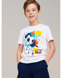 Фуфайка трикотажная для мальчиков (футболка) Playtoday tween