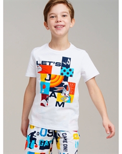 Фуфайка трикотажная для мальчиков (футболка) Playtoday tween