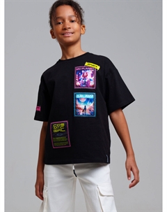 Фуфайка трикотажная для девочек (футболка) Playtoday tween