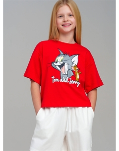 Фуфайка трикотажная для девочек (футболка) Playtoday tween