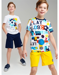 Шорты трикотажные для мальчиков, 2 шт в комплекте Playtoday tween