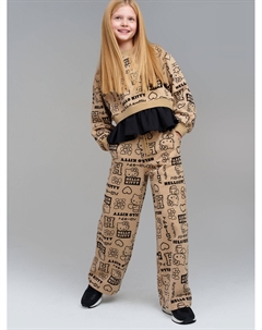 Брюки трикотажные для девочек Playtoday tween