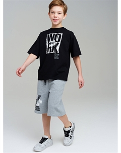 Фуфайка трикотажная для мальчиков (футболка) Playtoday tween