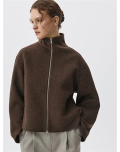 Короткое шерстяное полупальто Sela